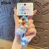 Llavero de Peluche Auténtico de Stitch Muñeco Exquisito Cadena para Teléfono Llavero con Cuentas Colgante para Bolso de Pareja