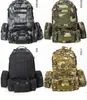 Mochila Multifuncional Combinada de 55L Bolsa Táctica de Montañismo Deportes de Ciclismo Exterior Hombro Campo Impermeable Exterior