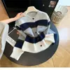 Elegante Suéter de Bloques de Color con Rayas Anchas para Mujer, Nuevo Otoño/Invierno Estilo Coreano Holgado Vintage Casual Cardigan Abrigo de Punto