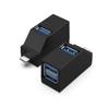 Estação de Docking 3 em 1 Hub USB 3.0 Dock de Expansão de 3 Portas Hub Divisor de Alta Velocidade Adaptador Externo Multi-Porta para Laptop