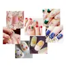 Nueva flor seca japonesa para uñas 12 colores estrella girasol Margarita 12 colores decoración de flor seca 24 flores secas para uñas