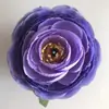 Cabeza de Flor de Loto Simulada 7.5/8/10cm Corona Manualidad DIY Pasador Flor Flor de Ópera Adornos Flores Artificiales