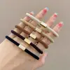 Gomas para el pelo de niños, nuevo estilo 2026, con diseño de lazo, bandas elásticas para el pelo para niñas, suaves con el pelo, alta elasticidad, círculos para coleta, accesorios para el pelo