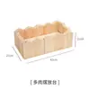 Estante para Flores para Repisa de Ventana de Madera Maciza, Soporte Decorativo Creativo para Suculentas, Estante de Almacenamiento Multinivel para Escritorio en Esquina de Balcón Interior