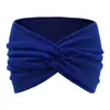 Diadema Deportiva Estilo Bohemio Europeo y Americano para Mujer, Diadema Elástica Ancha para Yoga, Cinta para el Cabello para Correr, Accesorio Deportivo para el Cabello, Tocado