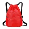 Mochila com Cordão de Grande Capacidade para Futebol e Basquete Transfronteiriço Publicidade de Eventos Esportes Mochila para Uso Externo Bolsa para Fitness