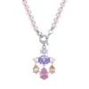 Emperatriz del Oeste Nuevo Atrapasueños Lágrimas de Sirena Amatista Rosa Colgante de Saturno Collar Pendientes de Circonita Coloridos Dopamina