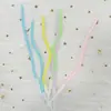Venda por Atacado Velas Curvas Românticas Criativas Coloridas Festa Decoração de Festa Bolo Assar Sobremesa Velas de Aniversário Celebridade da Internet