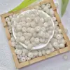 Jade Branco Bodhi Contas Espalhadas Contas Redondas Contas Cilindricas Contas Maçã Bodhi Artesanal Acessórios DIY Contas de Buda Material de Contas Atacado