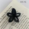 Pinza para el pelo pequeña de alta gama color café negro mate transfronteriza, simple para coleta alta, media coleta, pinza para el pelo pequeña para niños, accesorios para el pelo para mujer