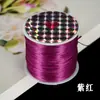 Hilo Elástico Plano de Seda de Colores Hilo para Cuentas Hecho a Mano DIY Hilo para Joyería de Cristal Alambre para Cuentas Resistente al Desgaste Material Accesorios para Joyería