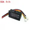 DC0-100V1A 10A 50A 100A LED DC display duplo medidor digital de corrente e tensão cabeça de medidor digital