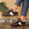Zapatillas Blancas de Gran Tamaño Transfronterizas para Mujer Estilo Nuevo Primavera y Otoño 2026 Suela Suave Versátiles Casuales Zapatos Planos Venta al por Mayor de Comercio Exterior
