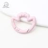 Esmalte Pintado Lingote Trazedor de Sorte Fecho de Mola Anel Aberto DIY Liga Acessórios de Joias Pingente de Bolsa Chaveiro Festival Qixi