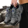 Nuevo Estilo Talla Grande para Hombre y Mujer Malla Transpirable Zapatos de Senderismo Todoterreno Antideslizantes Resistentes al Desgaste Zapatos de Escalada en Roca para Senderismo