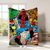Aire Acondicionado Manta de Spider-Man Manta de los Vengadores Manta para Sofá Drama Manta de Marvel Hogar Nuevo Producto Fábrica de Impresión