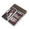 Set de Tijeras para Uñas, Set de Cortauñas, Manicura de 12 Piezas y Manicura Cortauñas Fabricante Set de Belleza Listo para Usar con Logo