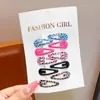 Pinzas para el pelo de colores dopamina estilo coreano para niñas, lindos y versátiles accesorios pequeños para el cabello que no dañan el cabello, adecuados para flequillos laterales de bebé