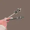 Pasador de Pedrería Estilo Lujo Ligero para Mujer, Pinza para el Cabello de Moño, Pinza para Flequillo, Pinza Lateral, Accesorio de Cabello Femenino
