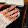 Pulsera de Cristal Fantasma Verde Natural Diseño Original con Hoja y Ondas de Buena Suerte para Mujer