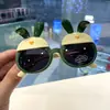 Gafas Niñas Dibujos Animados Suaves Gafas de Sol Polarizadas Infantiles Lindas Orejas de Conejo de Silicona Gafas de Sol HD de Conejito para Niñas
