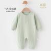 Roupas de bebê primavera, outono e inverno algodão puro classe AA macacão base para recém-nascidos quatro estações outono pulôver pijama