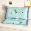 Funda de Almohada Infantil Tres Osos Núcleo de Almohada Algodón de Fibra Larga Funda de Almohada Infantil Núcleo de Almohada Algodón Extraíble y Lavable Guardería Almohada de Dibujos Animados Tesoro Bajo
