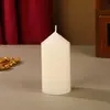 Velas Vermelhas e Brancas para Apagão em Casa Iluminação de Emergência Velas para Uso Diário Luz de Velas Interna Sem Fumaça Velas de Haste Longa para Uso de Emergência