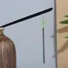 Grampo de Cabelo de Garça Voadora Estilo Antigo Grampo de Cabelo de Ébano Sintético Acessórios Hanfu Novo Estilo Chinês Grampo de Cabelo Cheongsam Joias Atacado para Mulheres