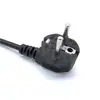 Cable de alimentación de cola de 1,5 metros estándar europeo de 3 hilos para host de computadora, pantalla, enchufe de alimentación estándar europeo