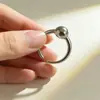 Anel Redondo Minimalista Estilo Coreano com Design Único, Requintado e Elegante, Moderno e Versátil, Anéis Empilháveis Atacado