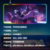 Fábrica de Origem Mouse Pad Série Graffiti Tapete de Mesa de Escritório Anime Rgb Luminoso Mouse Pad para Jogos Logo Personalizado
