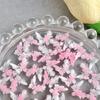 Nova Luminosa Jóias de Unhas Resina Perolada Pó Rosa Bud Menina Camélia Desgaste Armadura Material Pacote Lote