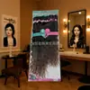Cortina de Cabelo de Fibra Química Super Lexi Mais Vendida Transfronteiriça 1 Pacote Moda Cabelo Anti-Cabelo Humano