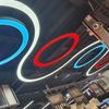 Lámparas en forma de arco e iluminación de pasillos - para sala de juegos recreativos, sala de billar, vestíbulo, recepción, sala de estar, centro comercial, supermercado, gimnasio