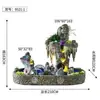 Estalactite Externa Pedra Taihu Vila Chão Tanque de Peixes Água Corrente Jardim Taihu Grande Ornamento Rocha Externa Pátio