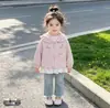 Nueva Chaqueta con Capucha para Niñas de Primavera y Otoño, Estilo Coreano, Elegante, Linda, Moderna, Casual, Dulce, Chaqueta Versátil