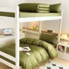 Cama Nueva para Dormitorio Estudiantil Individual Juego de Cama de Tres Piezas Edredón Juego Completo Un Juego Completo Funda de Edredón Juego de Funda de Colcha