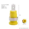 Terminal de Instrumento de Cobre Puro M6*30mm Corriente 10A Enchufe Banana Jack Hembra 4mm