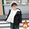 Chaqueta Gruesa de Algodón Cool de Trabajo para Niños Niños 2026 Nueva Parka con Forro de Felpa Otoño Invierno Abrigo de Algodón Elegante