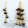 Espetinhos Simulados de Pimenta, Alho, Milho, Batata, Amendoim e Vegetais Bincheng, Espetinhos Pendurados para Decoração de Pátio de Restaurante Rústico
