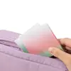 Notas Adhesivas Transparentes Degradadas Deli Bt405 Notas Adhesivas Mate de Secado Rápido de Alta Calidad para Estudiantes y Uso de Oficina, Desprendibles
