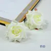 Flor de Rosa de Esquina Simulada de 7 cm Pulsera para Niños Accesorios para el Cabello para Hacer Ramo de Novia Arreglo Floral Acompañamiento Decoración de Caja de Regalo