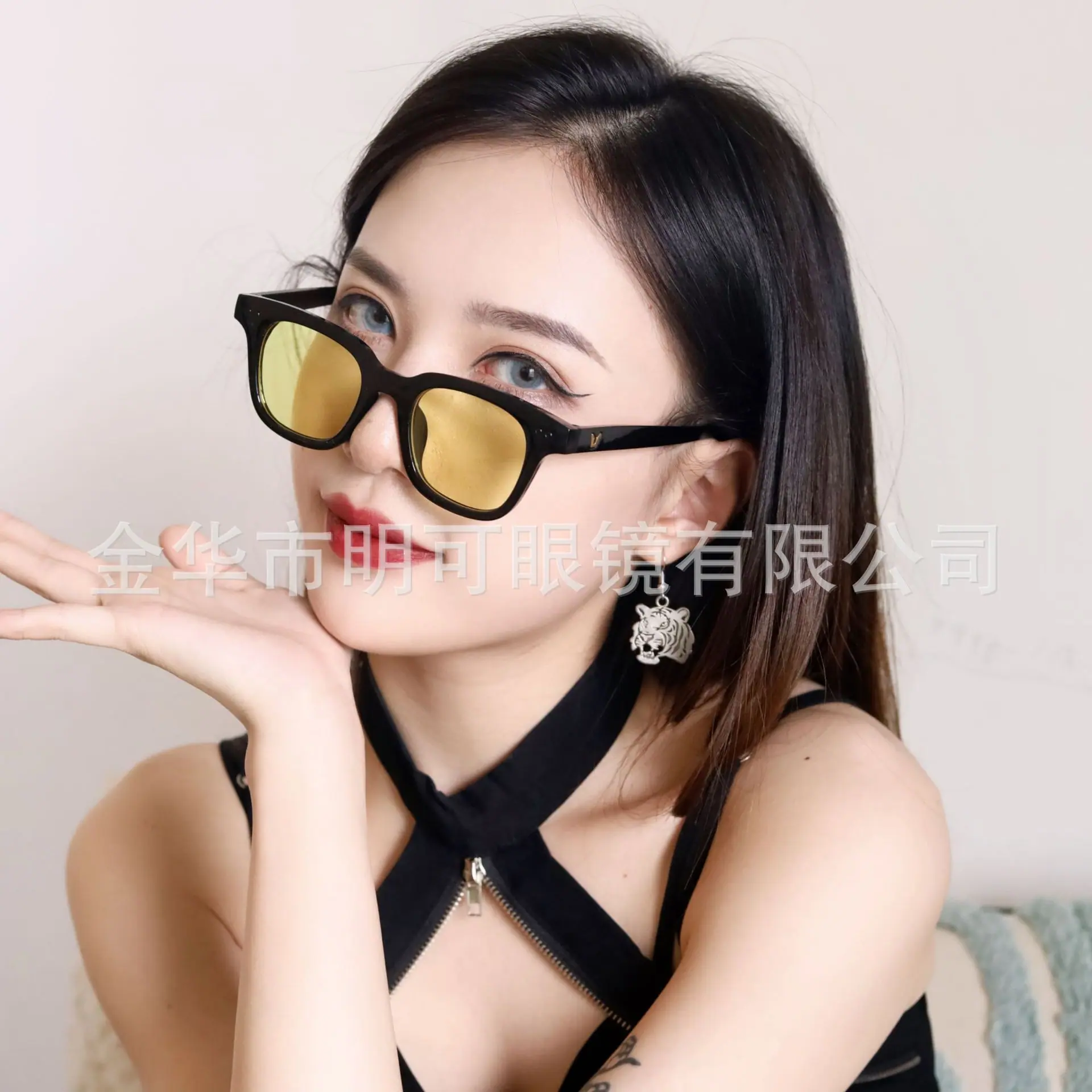 方框眼镜