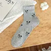 Calcetines de encaje de cachorrito para mujer, de media pantorrilla, malla fina de verano, calados, transpirables, absorbentes de sudor, estilo lindo y juvenil, calcetines cortos de algodón