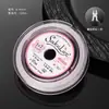 Hilo Suave de Hilo de Oro Importado para Pulseras y Collares de Perlas DIY, Materiales de Hilo Especializados para Bisutería, Accesorios de Cordón de Alambre de Acero