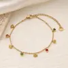 Pulseiras Geométricas de Aço Titânio com Zircônia Colorida em Múltiplos Estilos para Mulheres, Banhadas a Ouro 18K, Não Desbotam, Joias Modernas e Versáteis