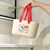 Canasta de tocador Hello Kitty, cesta de almacenamiento de baño portátil, gran capacidad, con drenaje, para usar en la ducha, dormitorio o en un escritorio