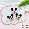 Nueva Serie de Minnie Mickey Accesorios de Resina para DIY Funda de Teléfono Parche para Zapatos Agujero Accesorios para el Cabello Pasador Material