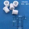 M10 Parafuso Isolante de Nylon Bucha Isolante Arruela de Transistor Bucha Plástica Bucha de Revestimento Tipo T Côncavo-Convexo Bucha de Degrau